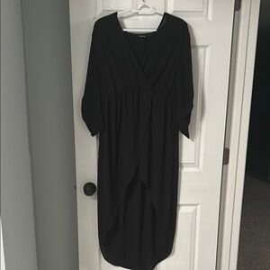 Torrid Elegant Black Long Sleeve Dress